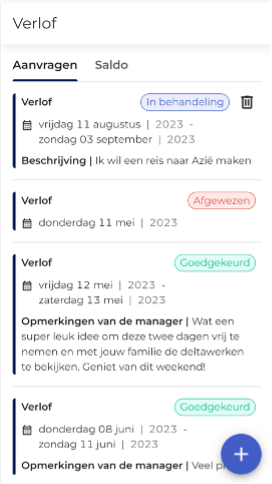 Neue Job-App