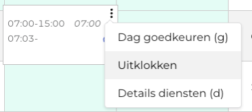 Ausstieg aus der Realisation