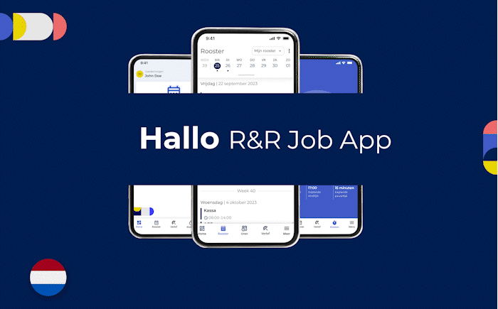 Gif- Soziale Medien Job App international